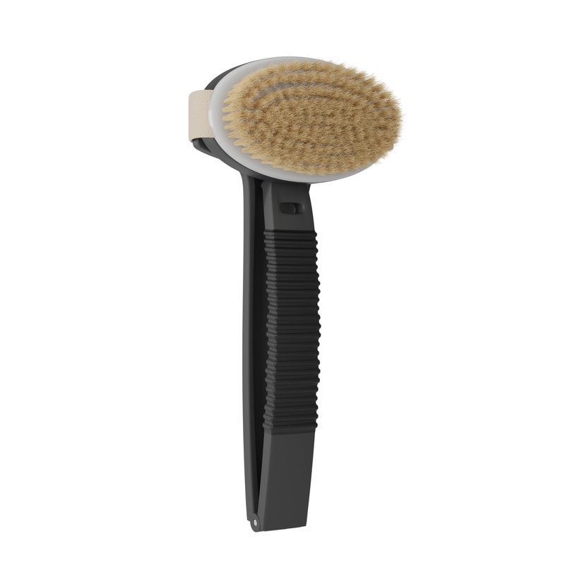 Bearback Dry Brushing Body Brush. Natural Bristle Exfoliating Brush. Smooth Skin | Cellulite Treatment | Lymphatic Drainage | Blood Circulation. Fits Original Bearback Handle. American Small Business