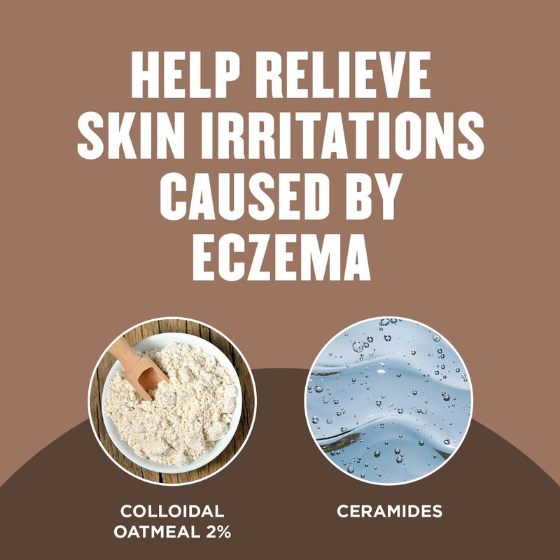 Gold Bond Medicated Eczema Relief Hand Cream, 3 oz., Skin Protectant Cream with 2% Colloidal Oatmeal