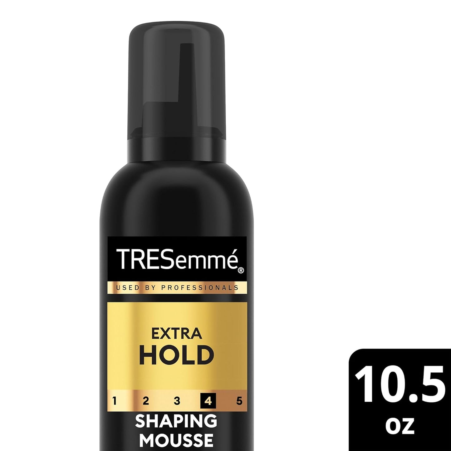TRESemmé Extra Hold Shaping Mousse 2-Pack | Moisturizing Hair Mousse with Travel-Size Bottle – 24H Frizz Control