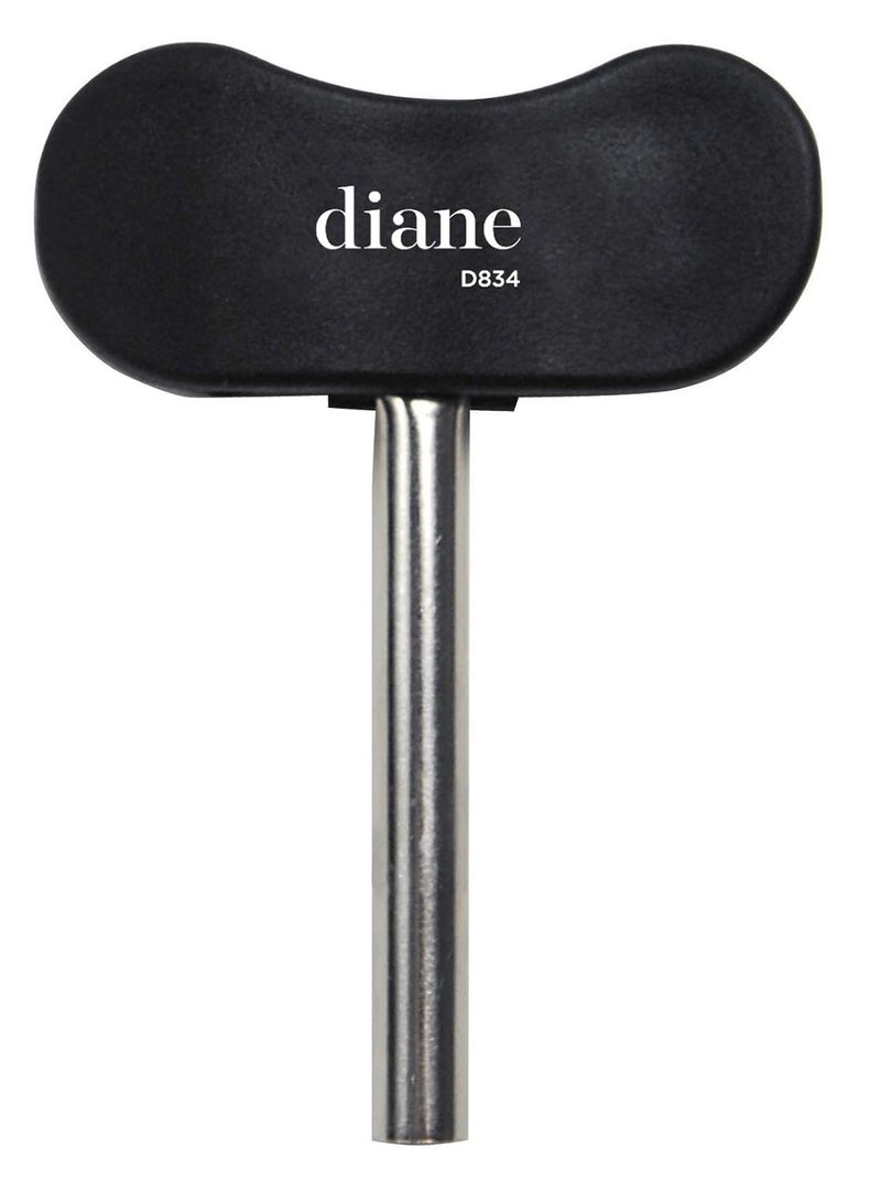 Ergonomic Hair Dye Tube Squeezer - Diane Pro Grip Color Key | Essential Tool for Salon Professionals & Home Colorists - Black