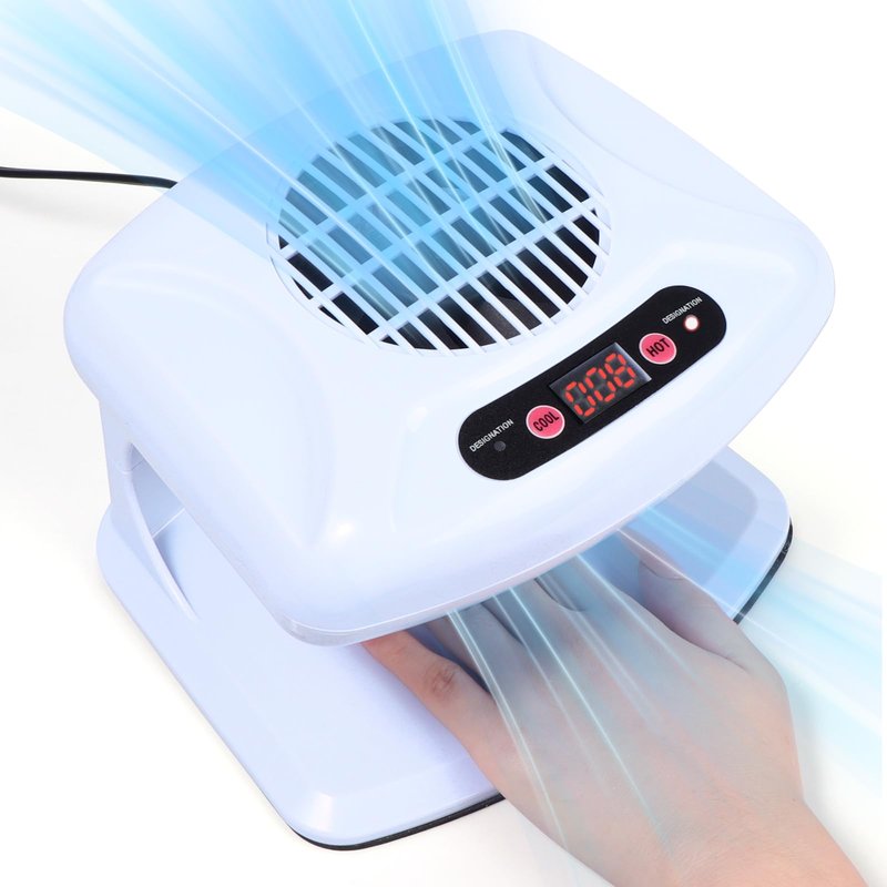 SAVILAND 300W Professional Nail Dryer: 5X Faster Drying, Strong-Air Fan with Warm/Cool Modes, Smart Sensor, Battery-Free Design for Home & Salon
