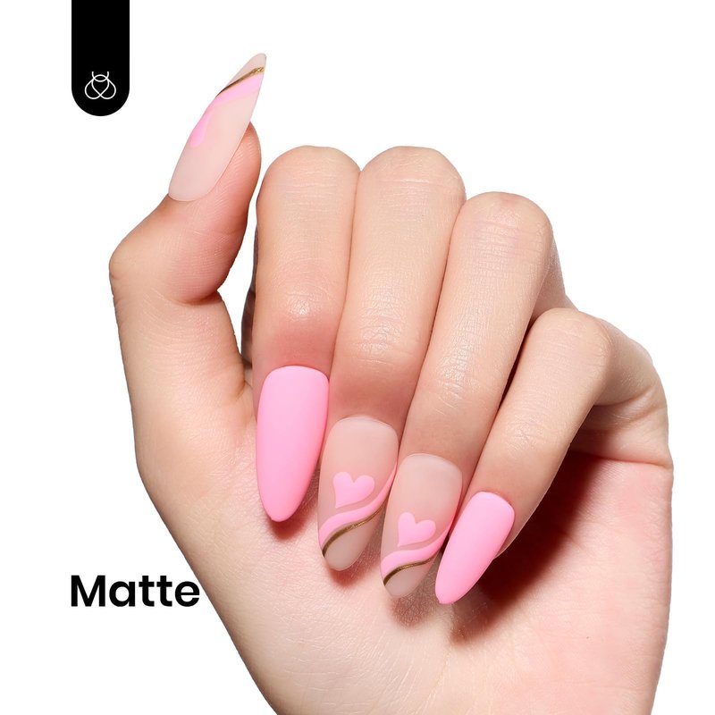 Beetles Pink Gel Polish - Flamingo Feather 15ML/0.51Fl Oz, Light Pink Gel Nail Polish, Soak Off UV LED Lamp Nail Art, Long-Lasting Manicure Salon DIY Home Summer Nails