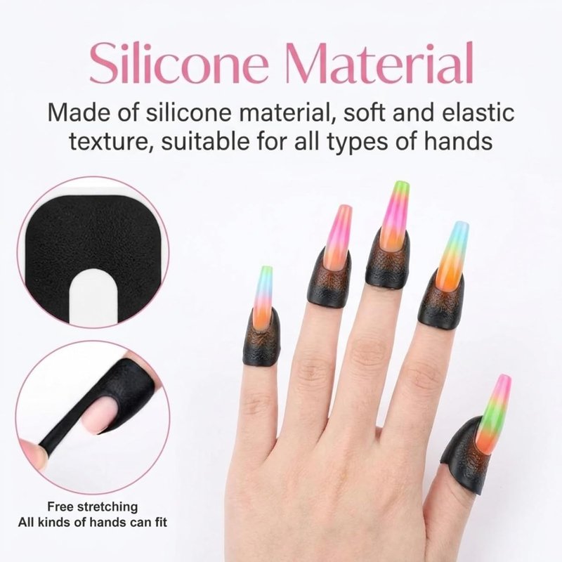 Outus Nail Polish Protector | 120 Pcs U-Shape UV Protection Tape for Cuticle Guard & Art