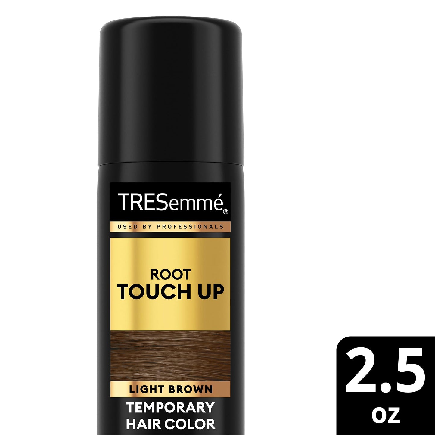 TRESemmé Light Brown Root Touch Up Spray - Temporary Hair Color for Travel, For Women and Men, 2.5 Oz (Pack of 6)