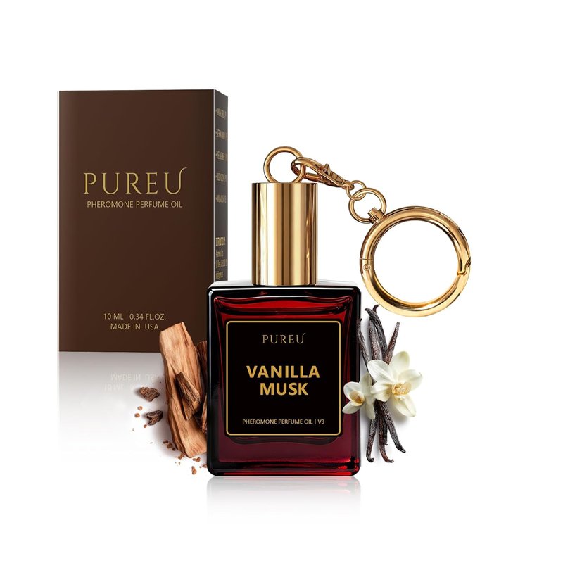 Pheromone Perfume for Women - Long Lasting Vanilla Musk Roll-On | 0.34 Fl Oz (10ml) Made in USA