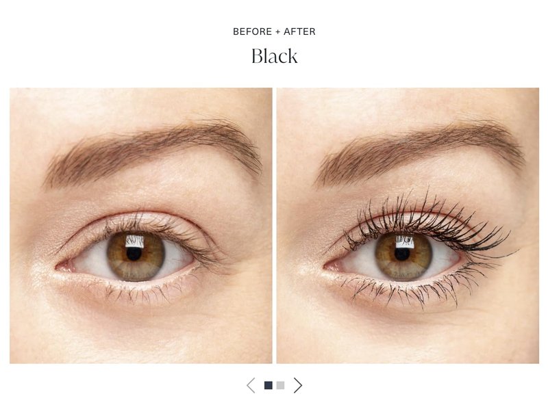 Lune+Aster Eclipse Volumizing & Curling Mascara - Tubular Mascara That Won't Flake or Smudge | Removes Clean With Water | Vegan, Gluten Free & Cruelty Free | Made in USA