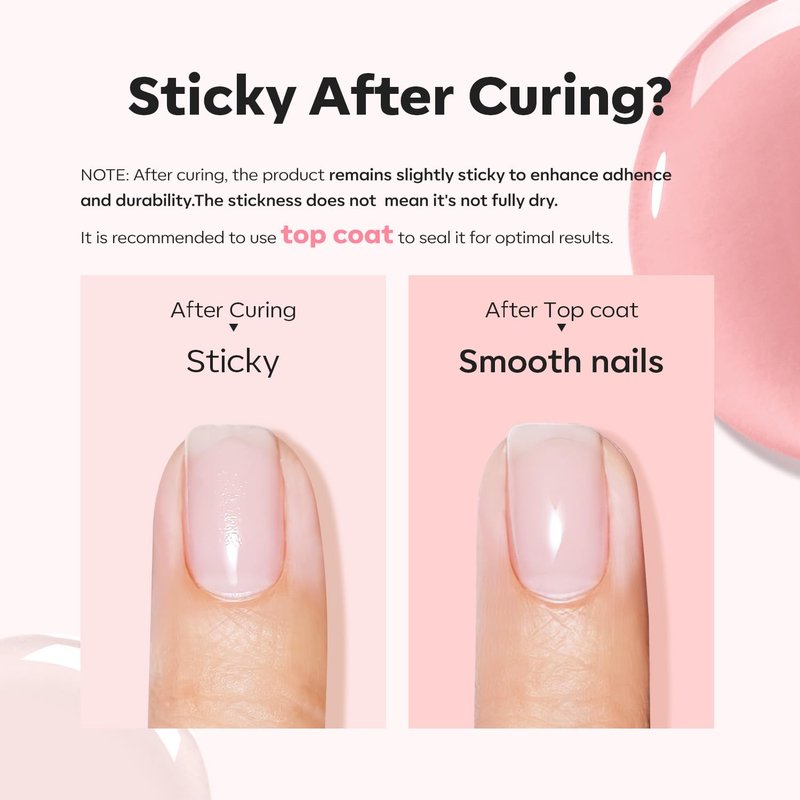 Modelones Base Coat Builder Nail Gel - 2 Pcs Cover Nude & Rose Pink | 8-in-One Rubber Color Base Polish, 10 ml
