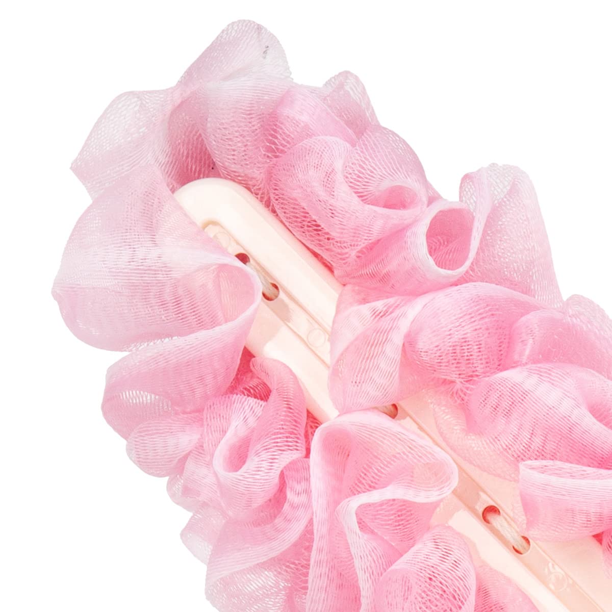 Arswin Loofah Back Scrubber for Shower,Loofah On a Stick Long Handle Bath Sponge Shower Brush,Soft Nylon Mesh Body Brush for Women&Men