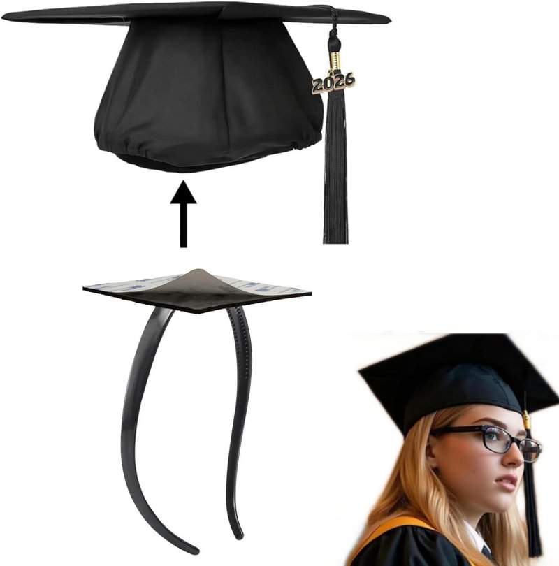Skiennix Graduation Cap Headband - Stylish Accessory for Glasses Wearers | Perfect for Graduates