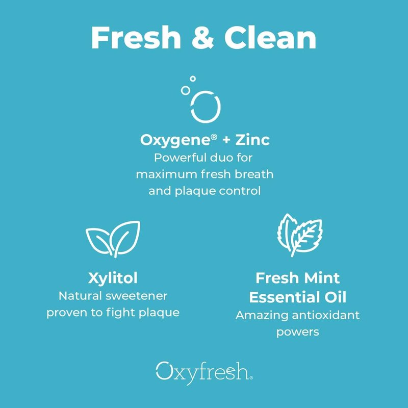 Oxyfresh Pro Formula Mouthwash - Fresh Mint Zinc Mouthrinse for Healthy Gums & Fresh Breath | 1 Gallon