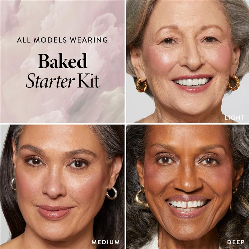 Laura Geller New York Baked Starter Kit - Light, Flawless Finish Makeup Essentials