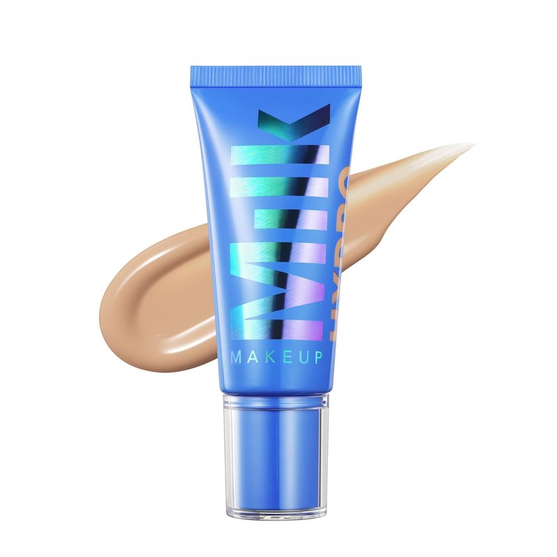 Milk Makeup Hydro Grip Skin Tint - Hydrating Gel with Hyaluronic Acid for 12HR Buildable Coverage | Natural Dewy Finish