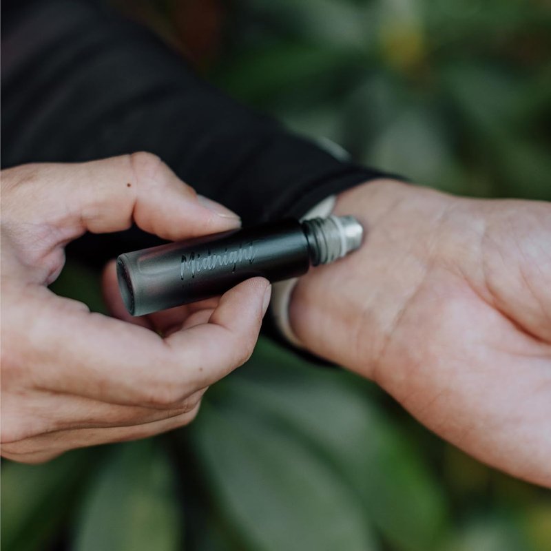 RawChemistry Midnight Cologne - Pheromone Infused Roll-On for All-Day Attraction