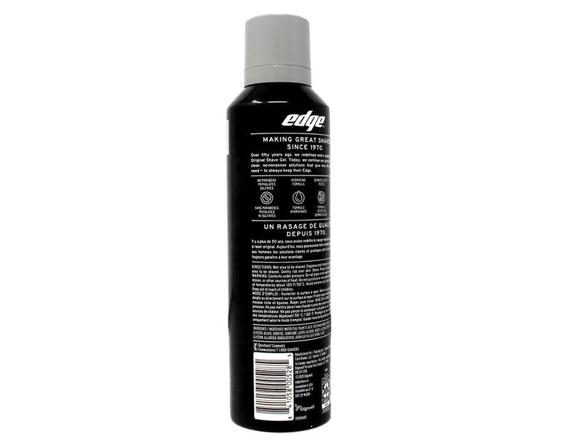 Edge Shave Gel Ultra Sensitive, Fragrance Free 7 oz ( Pack of 4)