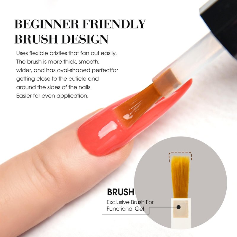 CANNI 2Pcs Acid Free Nail Dehydrator and Primer Set, Air Dry Nail Primer & Pre-dehydrator Nail Bond Gel Manicure Kit DIY at Home Salon Gifts