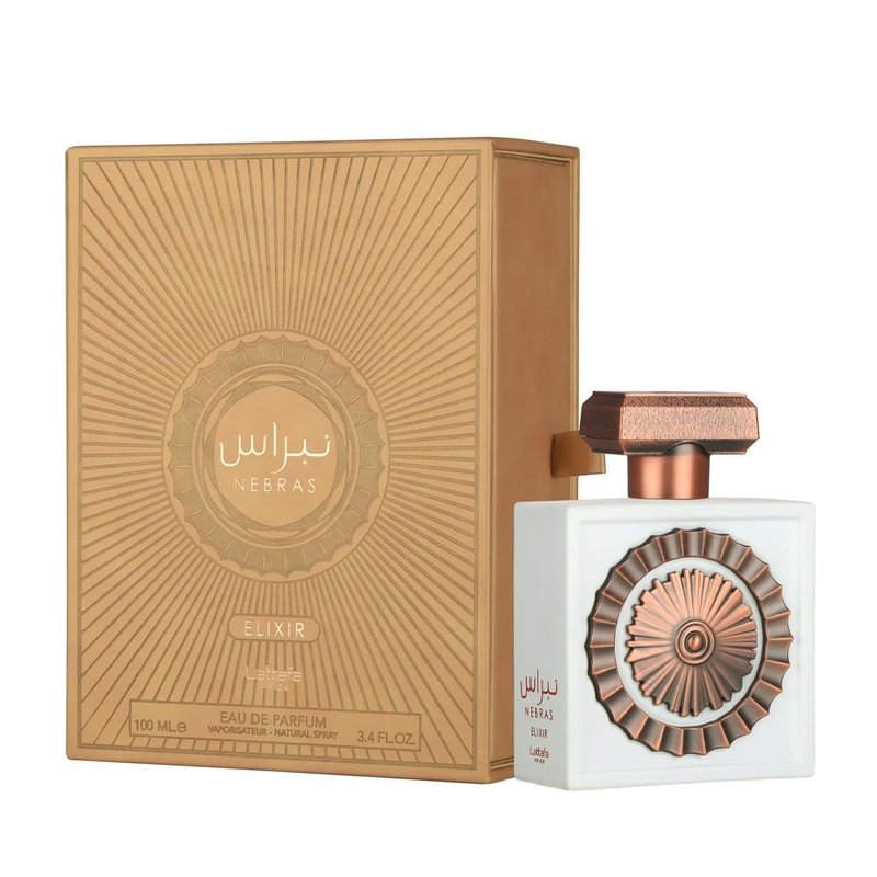 Lattafa Pride Nebras Elixir EDP 100 ml/3.4Oz – Sweet & Creamy Gourmand Unisex | Vanilla, Musk & Sugar Cane