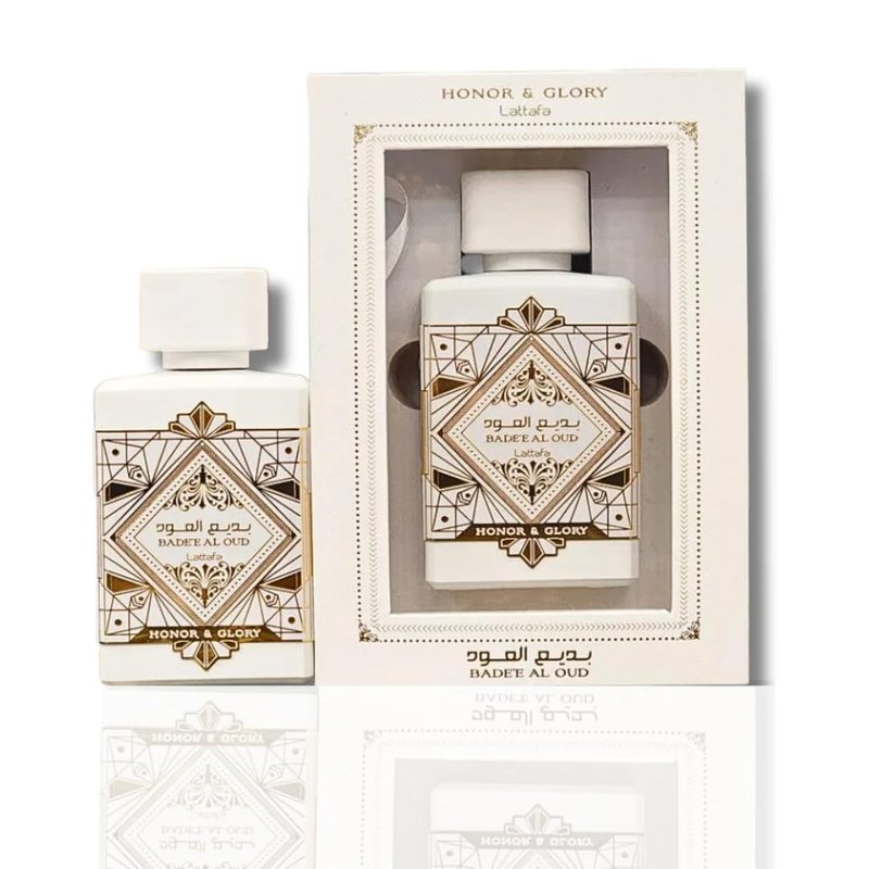 Afnan 9 Pm Pour Homme Eau de Parfum Spray for Men, 3.4 Ounce and Lattafa BADE'E AL OUD HONOR & GLORY 3.4 EAU DE PARFUM SPRAY Bundle