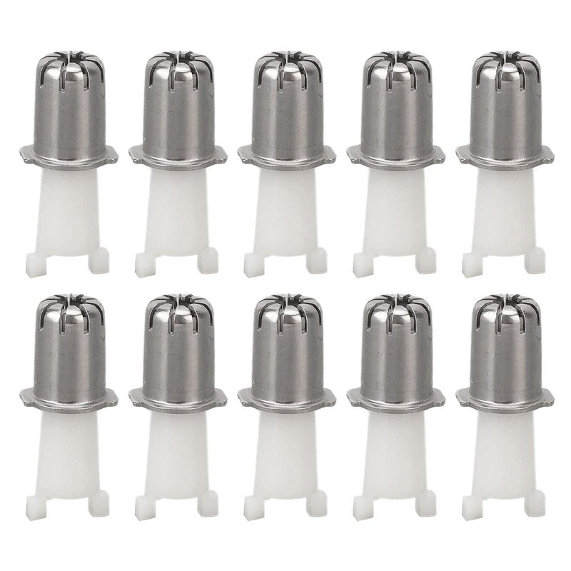 gernie 10 Pack Nose Hair Trimmer Head Zorami Nose Hair Trimmer Replacement Accessories Electrico Heads Nose Hair Attachment for Trimming Clippers, Nose Hair Trimmer Replacement Blades