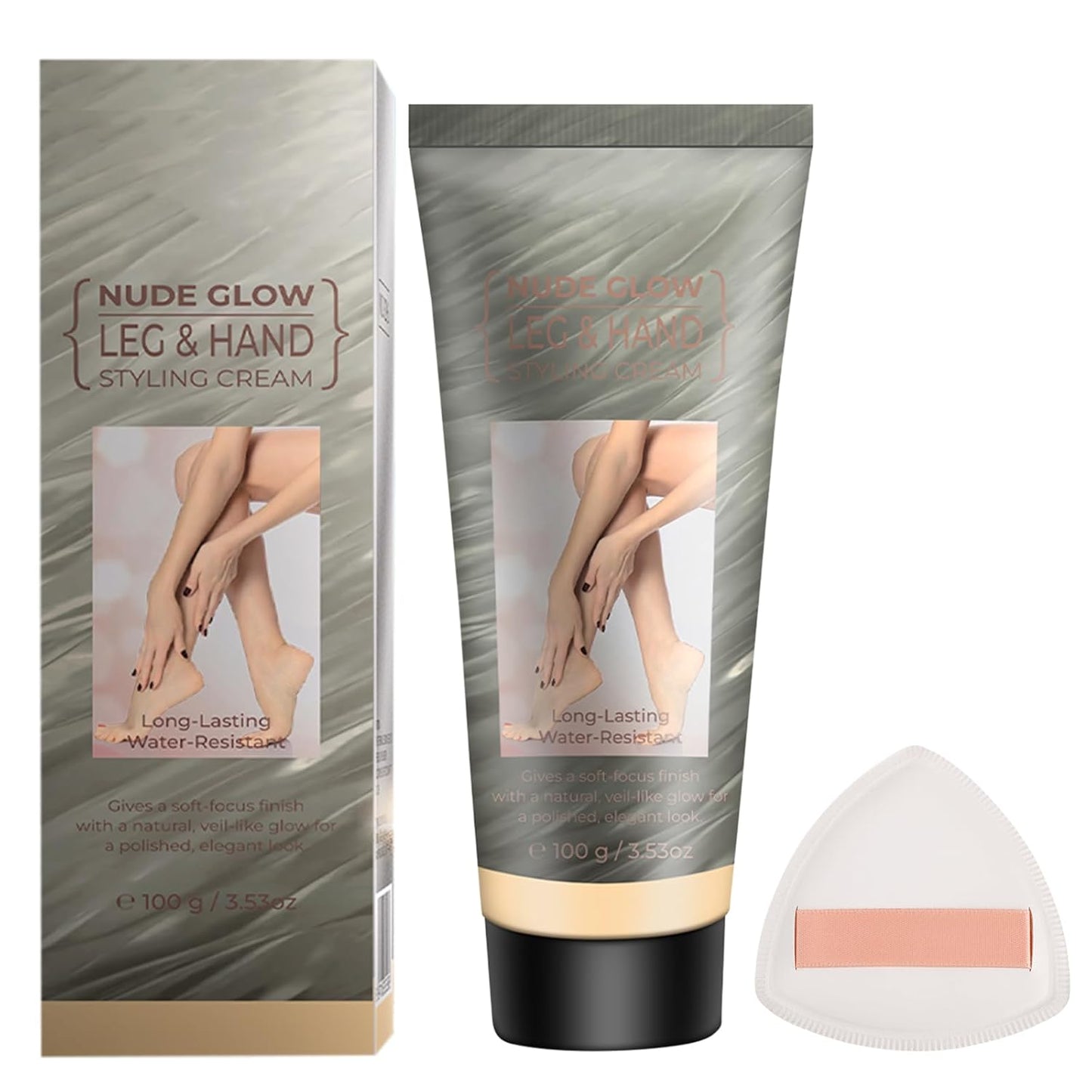 Skiennix Waterproof Leg & Body Makeup Cream - Transfer-Resistant Full Coverage for Tattoos & Scars, 01