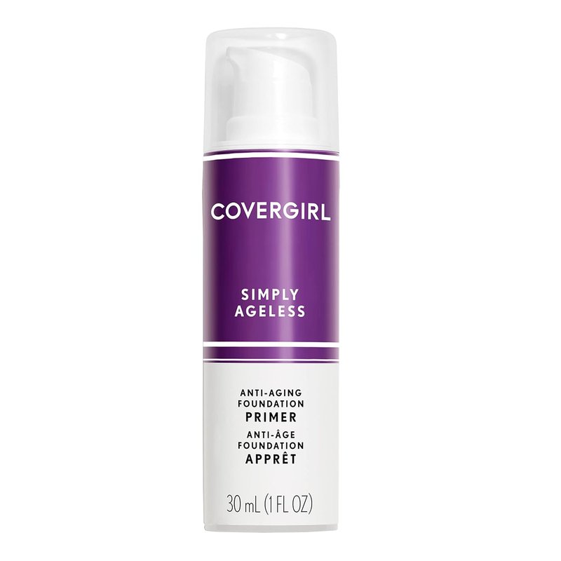 Covergirl + Olay Simply Ageless Liquid Foundation - Creamy Natural & Makeup Primer, 1 Fl Oz
