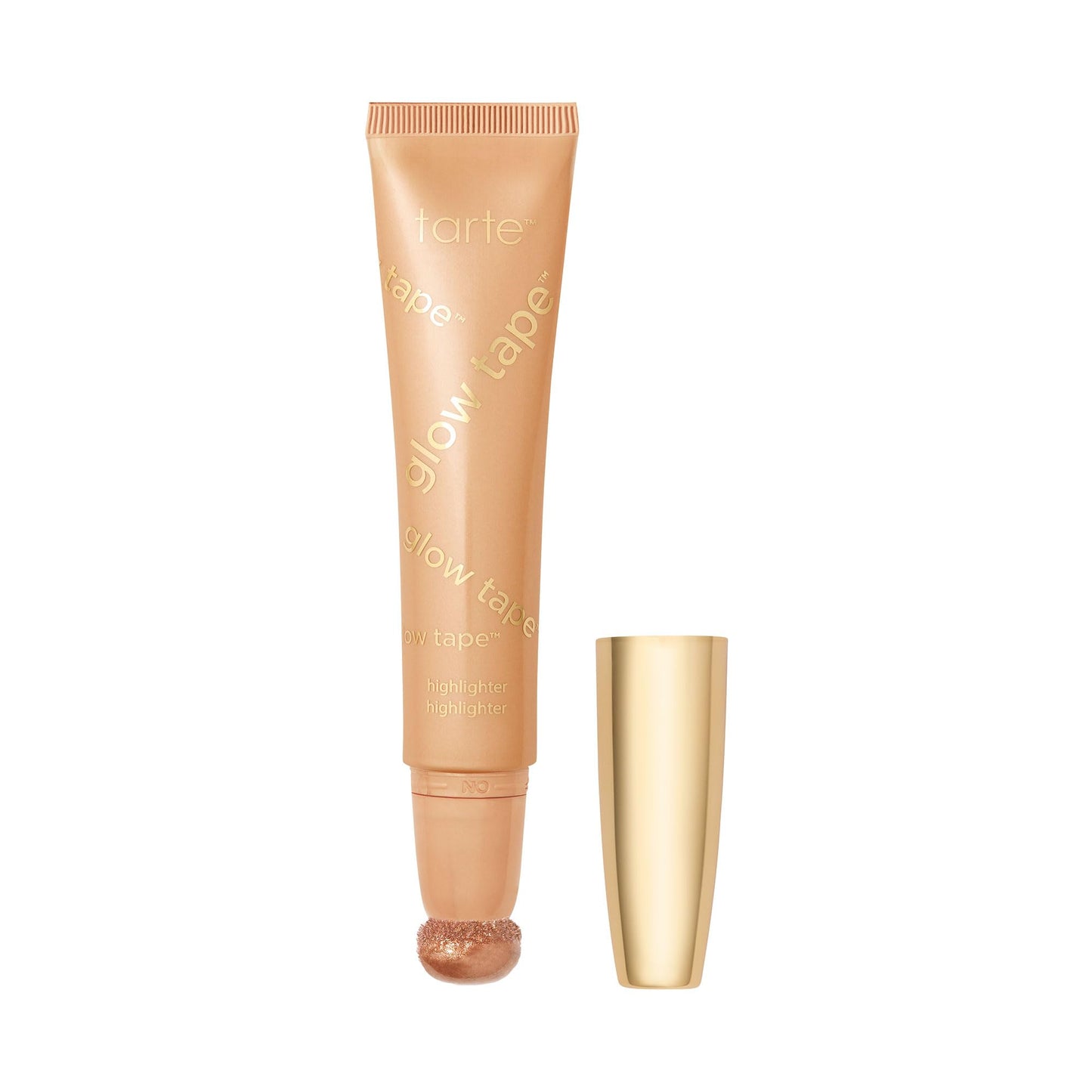tarte glow tape highlighter – Illuminating Makeup with Lightweight Buildable Mineral Pigments & Shea Butter, Vegan & Cruelty-Free, full size, golden glow