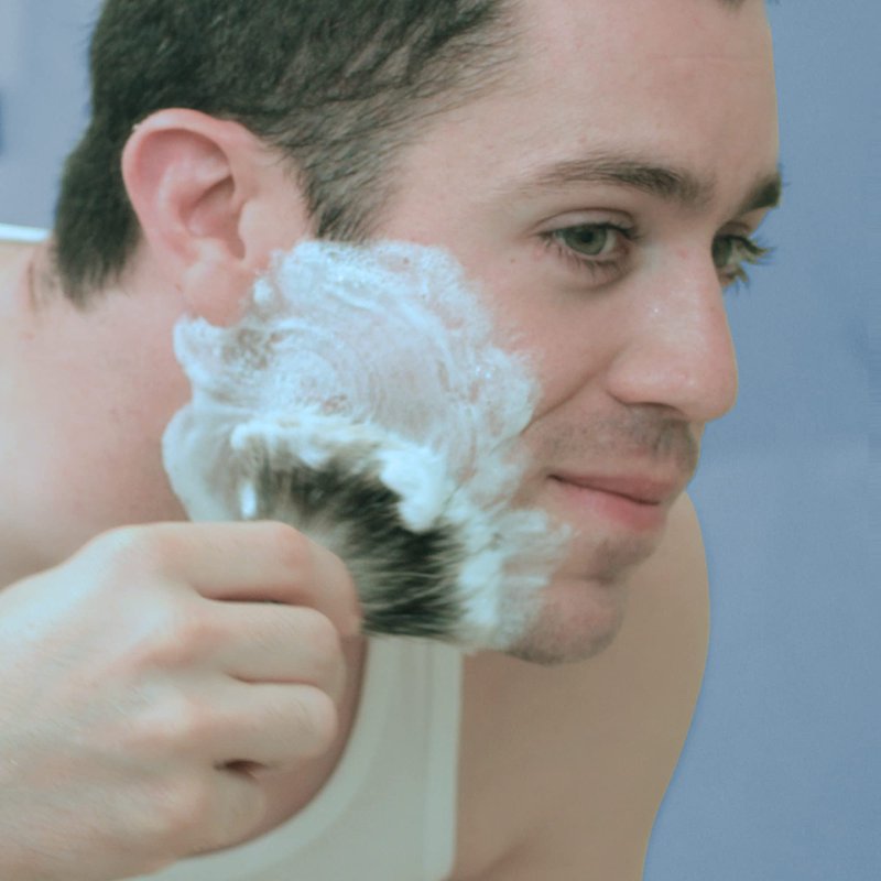 eShave Shaving Cream for Men 4 oz, Almond, prevents shaving irritation and razor burn, generates a rich lather for a soft, silky, Smoothest Shave