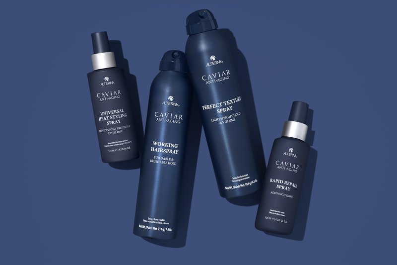 Alterna Haircare CAVIAR Anti-Aging Rapid Repair Spray 4.2 Fl Oz | Instant Shine and Humidity Protection Spray for Hair | Sulfate Free