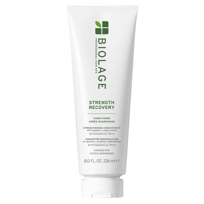 Biolage Strength Recovery Conditioner - Moisturizes & Strengthens Damaged Hair | Olive Squalane & Vegan Proteins, 13.5 oz