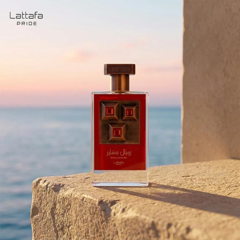 Lattafa Perfumes Royal Sapphire Eau de Parfum Spray - Unisex Fragrance, 3.4 Ounce