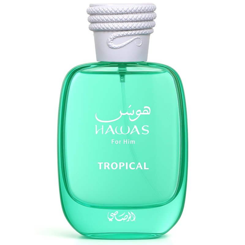 Rasasi Hawas Tropical Eau De Parfum Spray for Men, 3.4 Ounce
