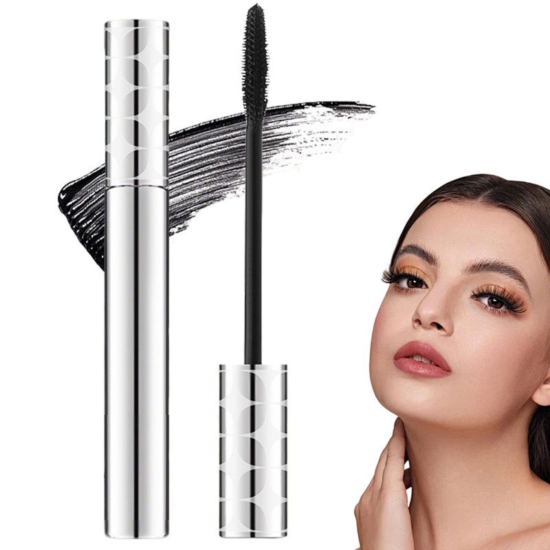 LECDOA Mascara for Older Women 60 Plus, Thicking, Incredible Length in 2 Coats, Non Clumping Waterproof Long Wear for Eyes (Black)