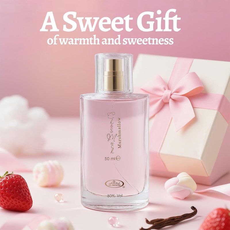 PERFUME POP Choco Musk Marshmallow Men/Women Cologne Eau De Parfume Vaporisateur Natural Spray Perfume for Men/Women 1.65 Fl Oz