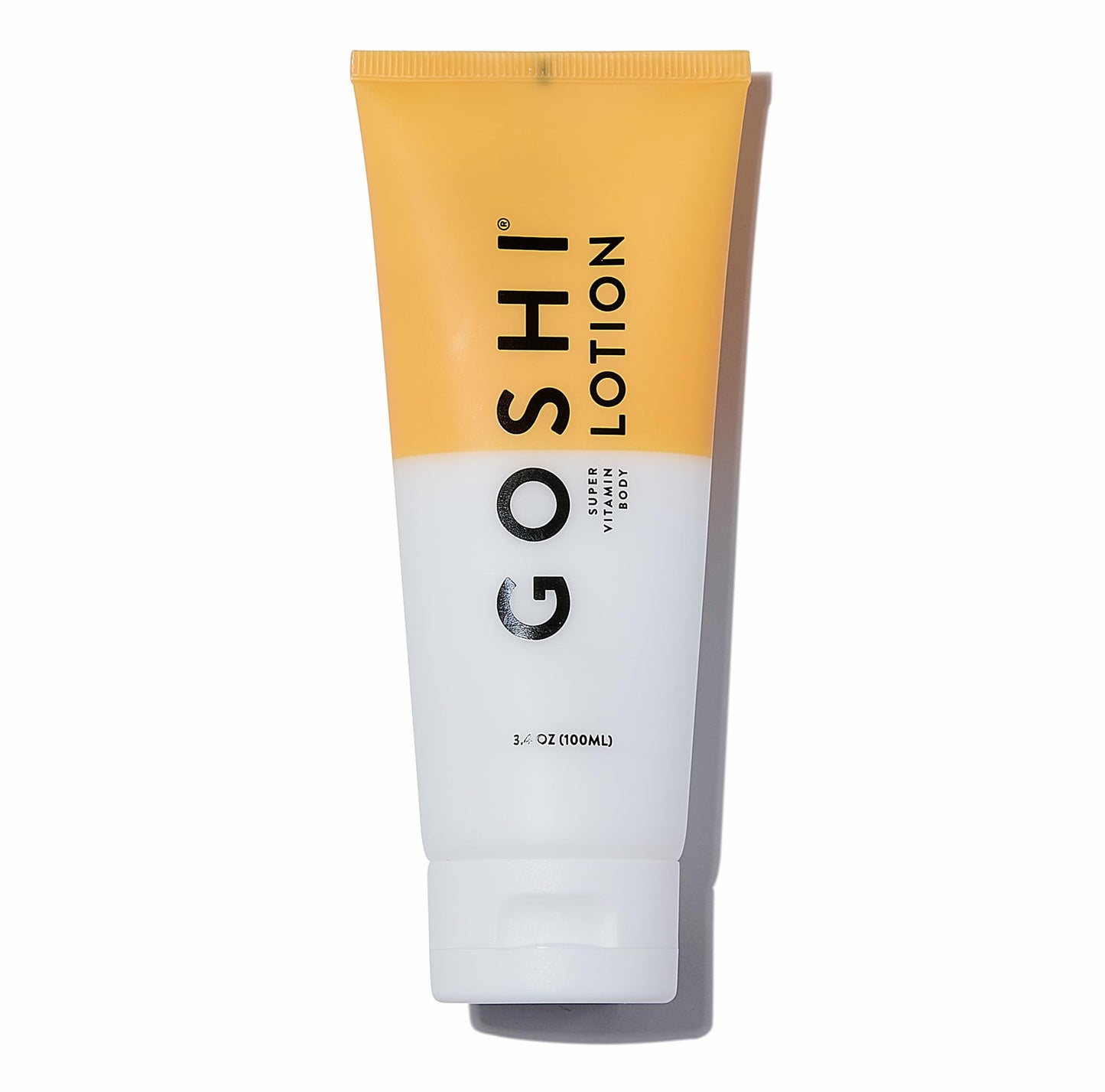 GOSHI Super Vitamin Body Lotion - pH-Balanced Body Moisturizer for Dry Skin, Aging Skin & Biome Support - Concentrated Rice Protein & Shea Butter - Non-Greasy, Silky Finish - 3.4 oz