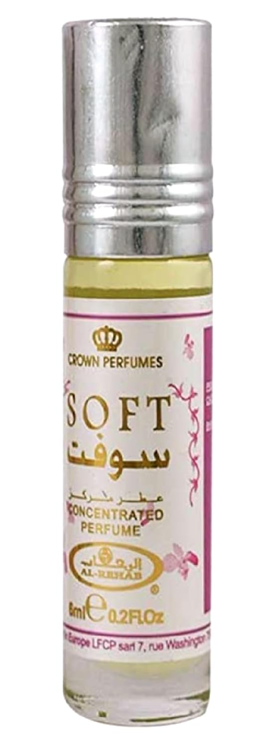 Soft Perfume Oil - Long-Lasting Fragrance | 6 x 6ml Bottles