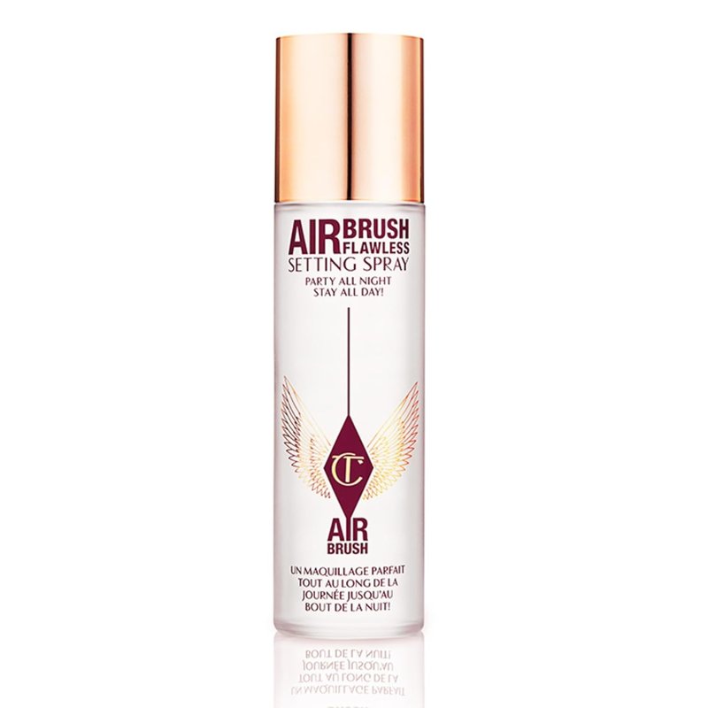 Charlotte Tilbury Airbrush Flawless Setting Spray - Ultra-Fine Hydrating Mist for Long-Lasting Makeup | 3.4 oz, Waterproof