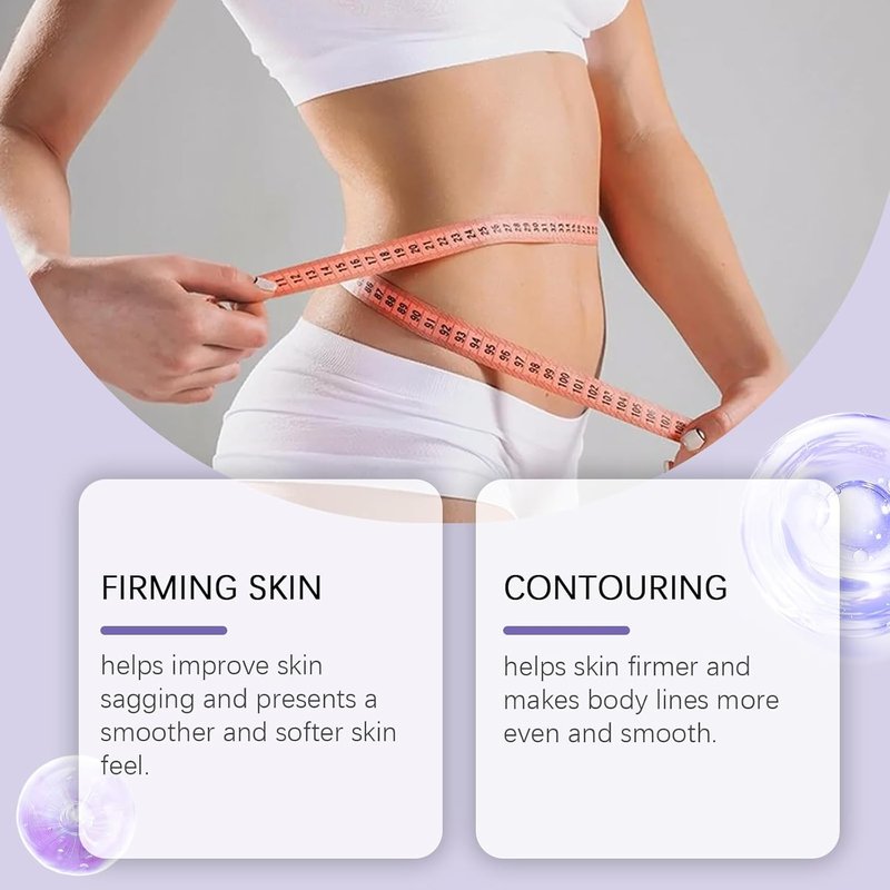 DEERELF Overnight Toning Body Firming Cream, Body Firming Cream Cellulite Remover for Legs and Body,Smooth & Tight Skin, Help Reduce Fine Lines & Wrinkles for All Skin Types
