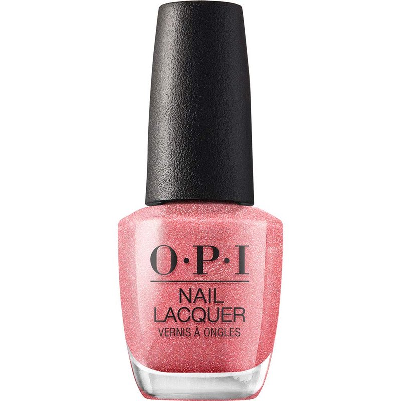 OPI Nail Polish, Nail Lacquer, Cozu Melted In The Sun, Pink Nail Polish, 0.5 Fl Oz