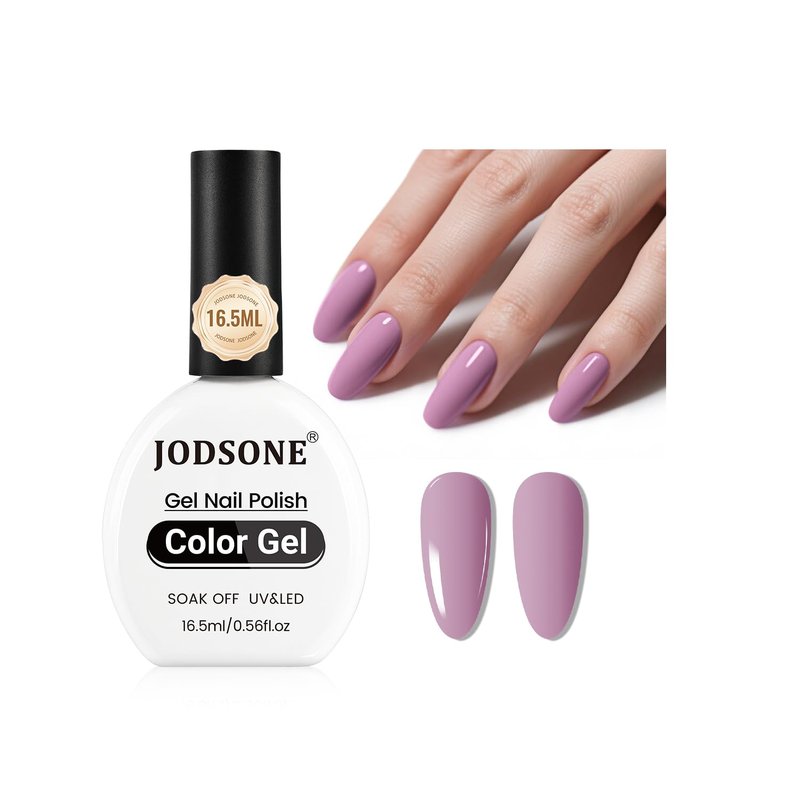 Light Purple Gel Nail Polish - Soak Off UV Formula | 16.5ml for DIY Manicure & Nail Art