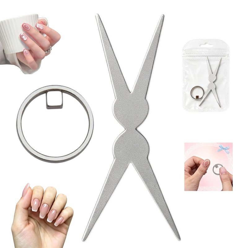 Cat Eye Nail Magnet - Ring-Shaped Strong Magnet Tool for DIY Nail Art | Perfect for Beginners & Artists (1 Pc)