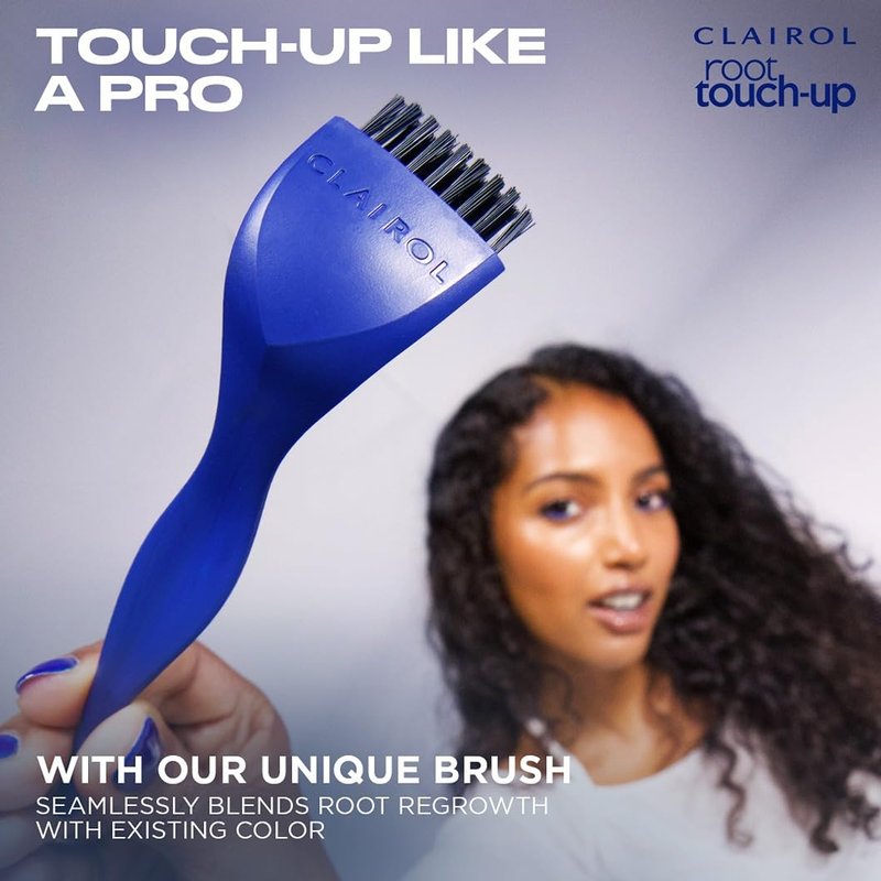 Clairol Root Touch-Up by Nice'n Easy Permanent Hair Dye, 6 Light Brown Hair Color| 100% Gray Coverage | Easy Brush Application | Matches Professional Salon Shades | Pack of 2