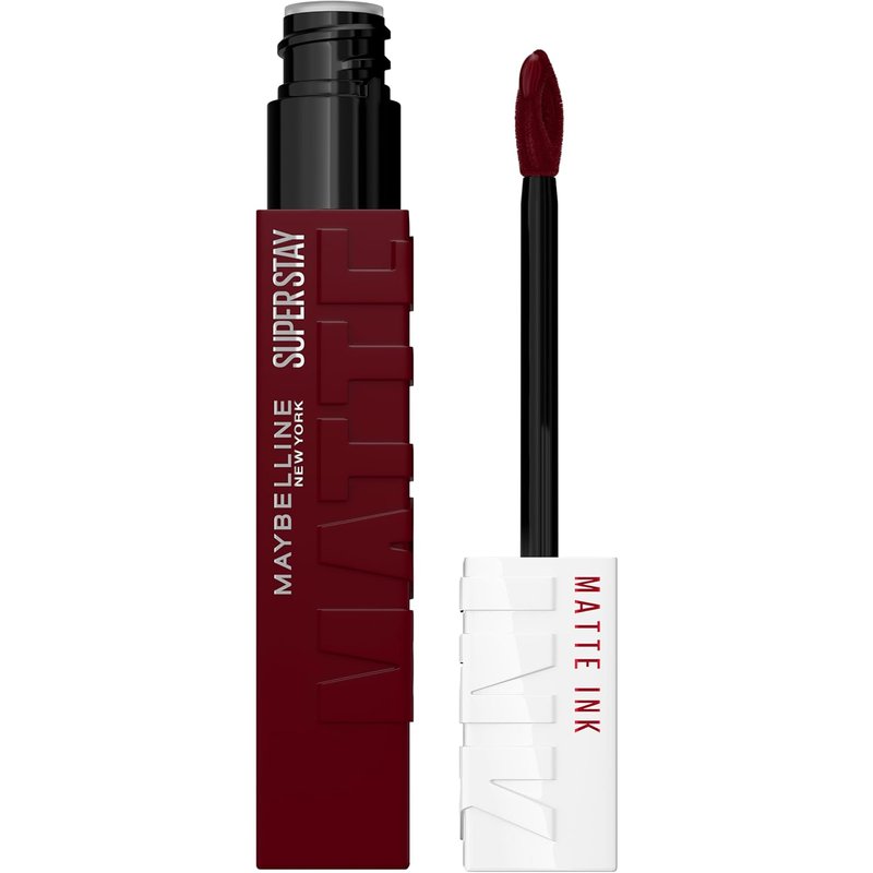 Maybelline Super Stay Matte Ink Liquid Lipstick - Long Lasting High Impact Color, Cherry Brown, 1 Count