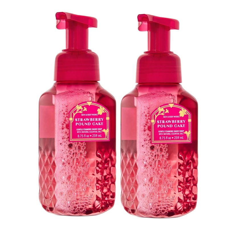Gentle & Clean Foaming Hand Soap - Strawberry Pound Cake | 8.75 Ounce 2-Pack