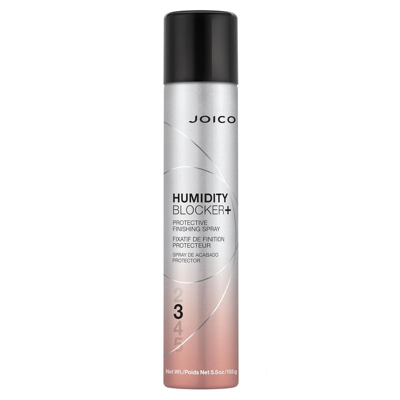 Joico Humidity Blocker+ Finishing Spray - Protect Against Heat & Humidity | Boost Shine & Reduce Frizz | Paraben Free
