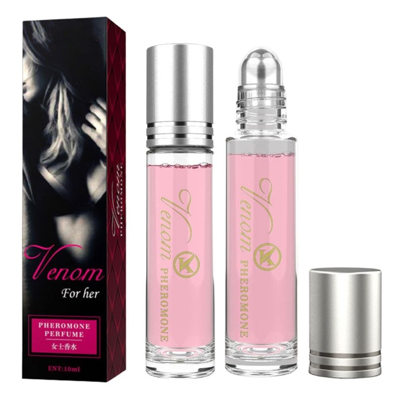 OMYIJVS 2Pcs Pheromones Perfumes for Women, Roll On Perfume Phero Oil, Specially Designed For Women, Long Lasting Perfume Oils for Women, Travel Size