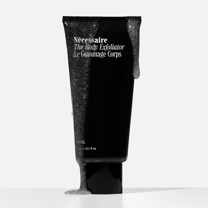 Nécessaire The Body Exfoliator. Santal. AHA/BHA/PHA. Resurface Skin. Smooth KP and Rough Patches. Hypoallergenic. Dermatologist-Tested. 180 ml / 6.1 fl oz