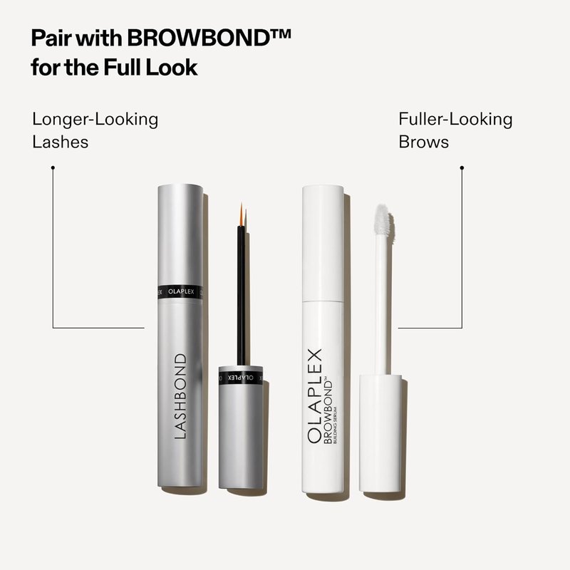 Olaplex Lashbond Building Serum - Clear Eyelash Enhancer for Thicker, Fuller Lashes | Results in 2 Weeks, 4.5 mL