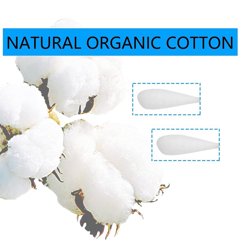 Premium Cotton Swabs - 6 Inch Long | 100pcs for Pets, Gun Cleaning & Makeup