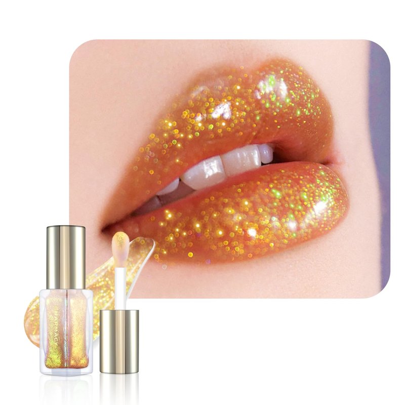 Charmacy Chameleon Lip Gloss - Multi-Color Shifting Hydrating Formula | Long-Lasting High-Shine Finish (0.27 Fl Oz)