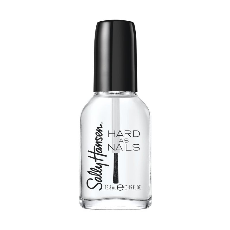 Sally Hansen Hard as Nails Nail Polish, Crystal Clear, 0.45 Fluid Ounce