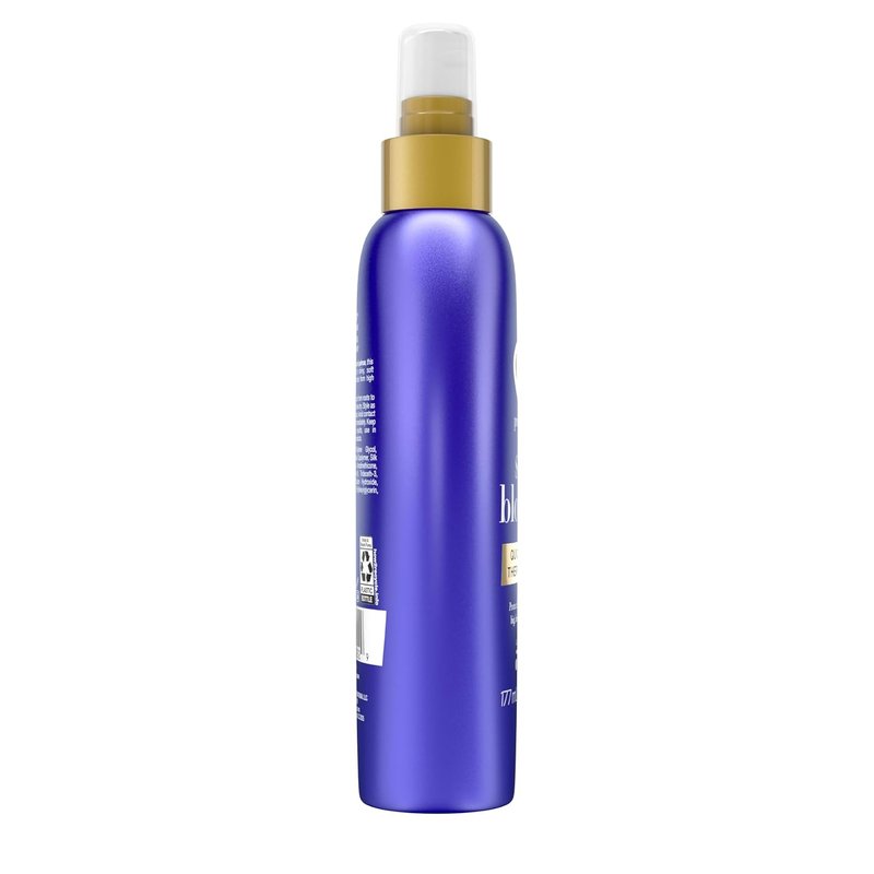 OGX Heat Protectant Spray - Quick Drying Thermal Protection for Soft, Shiny Hair | 6 fl. oz, Shields Up to 450°F